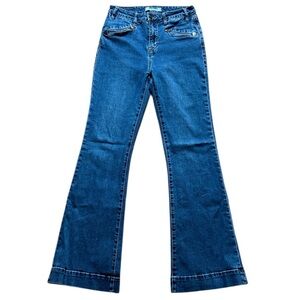 Rock & Roll Denim High Rise Wide Leg Jeans